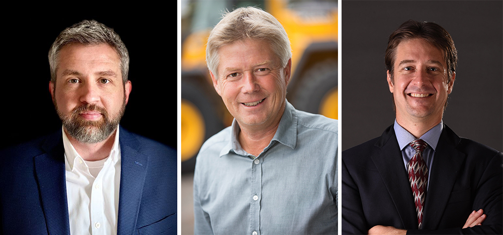 Left to right: Jeremy Harsin, Henrik Amann, Dietmar Grimm Left to right: Jeremy Harsin, Henrik Amann, Dietmar Grimm