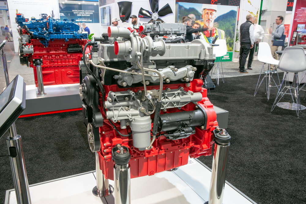The Deutz TCD 3.9 provides 130 kW of power The Deutz TCD 3.9 provides 130 kW of power