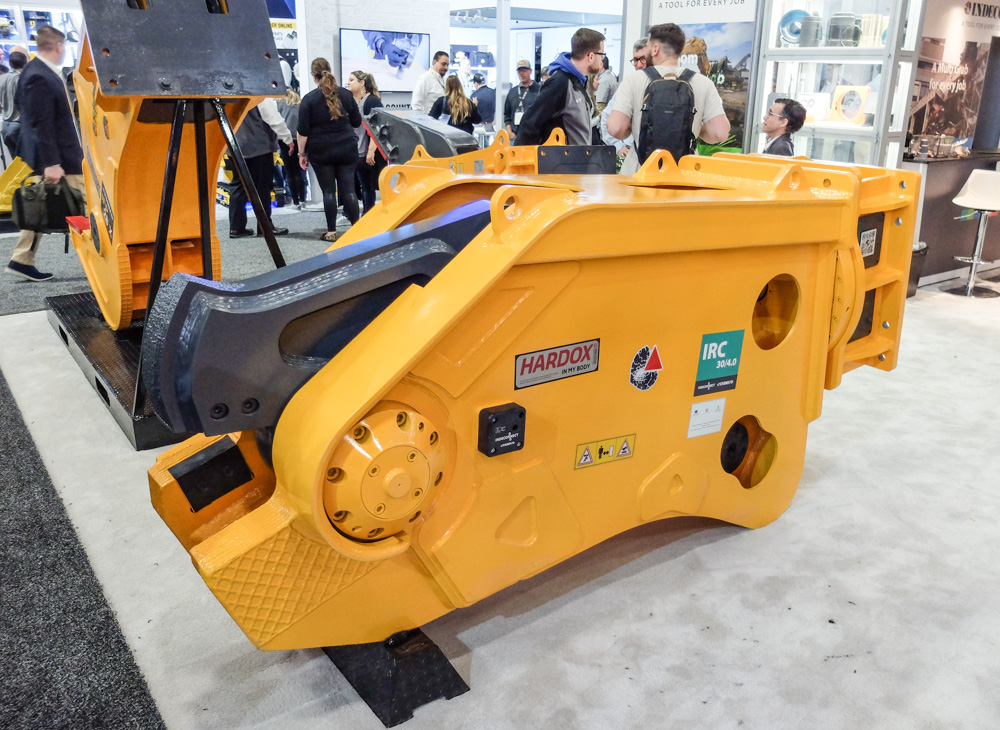 Indeco is now selling its latest demolition cutter in the US Indeco is now selling its latest demolition cutter in the US