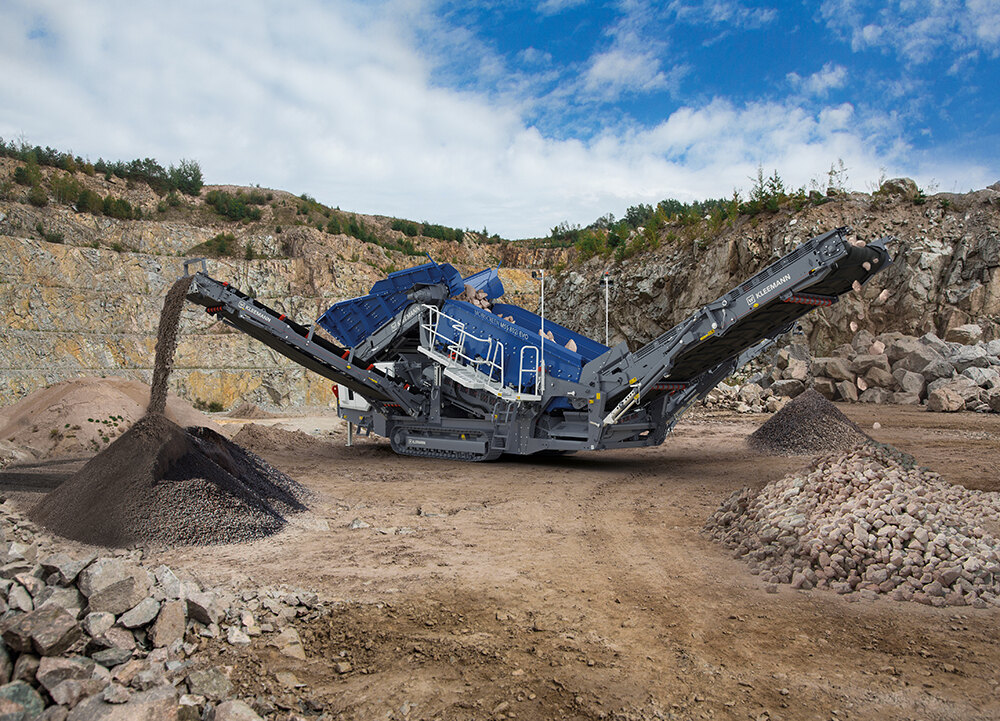 The MSS 802(i) EVO impresses with a feed capacity of up to 500 t/h in natural stone and in recycling The MSS 802(i) EVO impresses with a feed capacity of up to 500 t/h in natural stone and in recycling