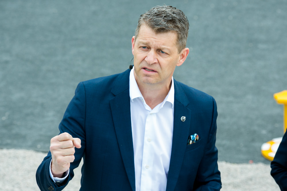 TheVolvo Group is preparing itself for the change to sustainability | Pictured Melker Jernberg TheVolvo Group is preparing itself for the change to sustainability | Pictured Melker Jernberg
