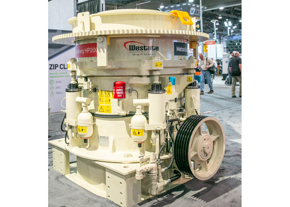 Metso Outotec’s new HP200e cone crusher Metso Outotec’s new HP200e cone crusher