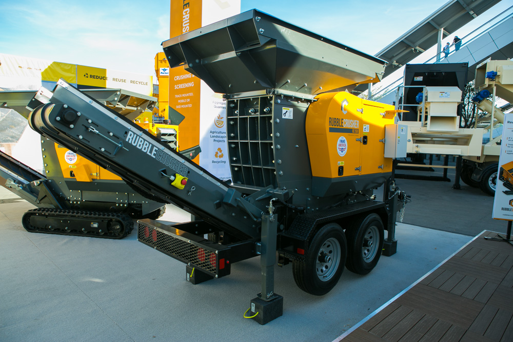 RubbleCrusher RC150V compact portable crusher RubbleCrusher RC150V compact portable crusher