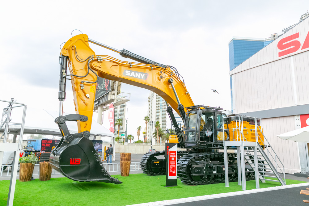 The SY750H excavator marks SANY’s entrance into the mining market The SY750H excavator marks SANY’s entrance into the mining market
