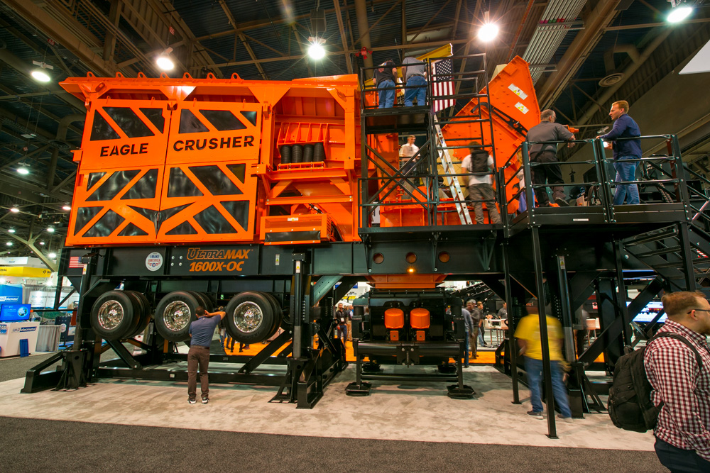 Eagle’s new UltraMax 1600X-OC Portable Impactor Plant is designed for larger-size aggregate operations Eagle’s new UltraMax 1600X-OC Portable Impactor Plant is designed for larger-size aggregate operations