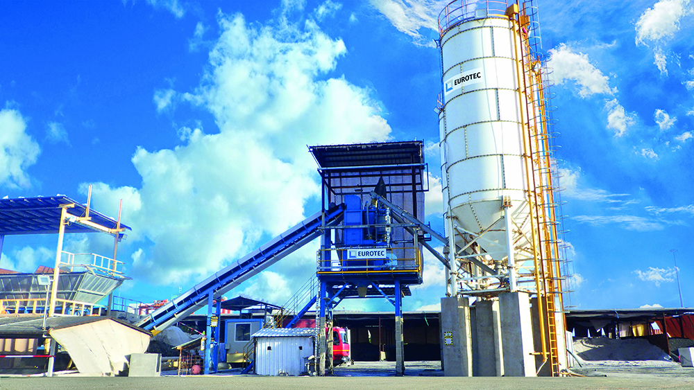 A Eurotec batching plant has played an important role in development of a port facility in Madagascar A Eurotec batching plant has played an important role in development of a port facility in Madagascar