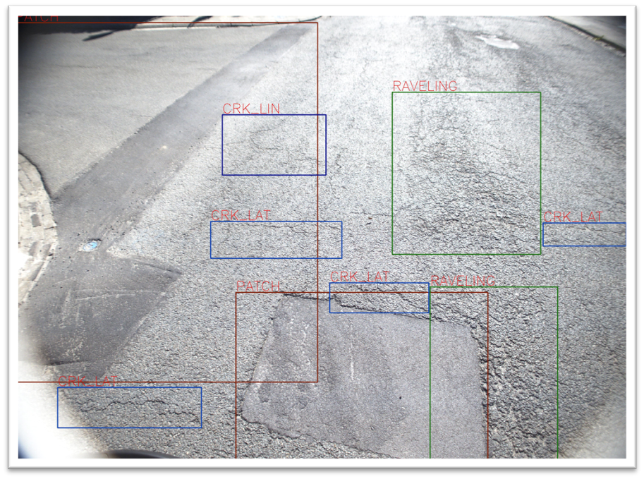Seeing is believing: with one lidar system and camera installed on any vehicle, XenomatiX measures and collects data on the condition of the pavement (image courtesy of XenomatiX)