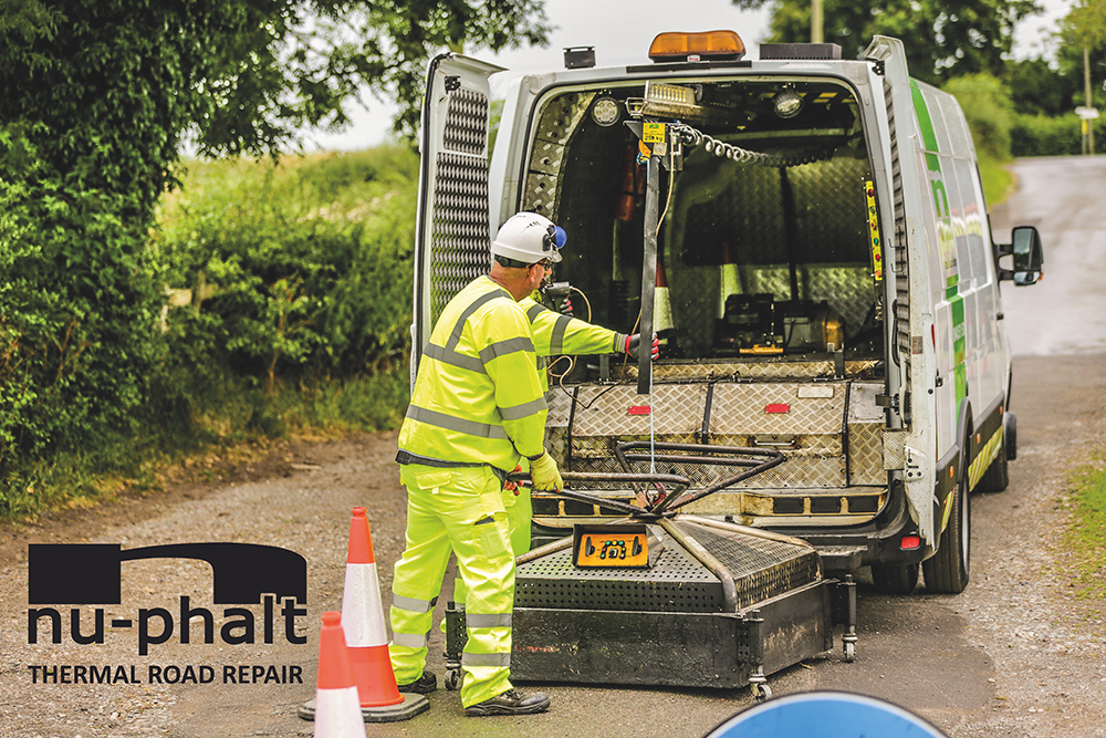 Nuphalt is well-prepared to meet the growing challenge for road repairs Nuphalt is well-prepared to meet the growing challenge for road repairs