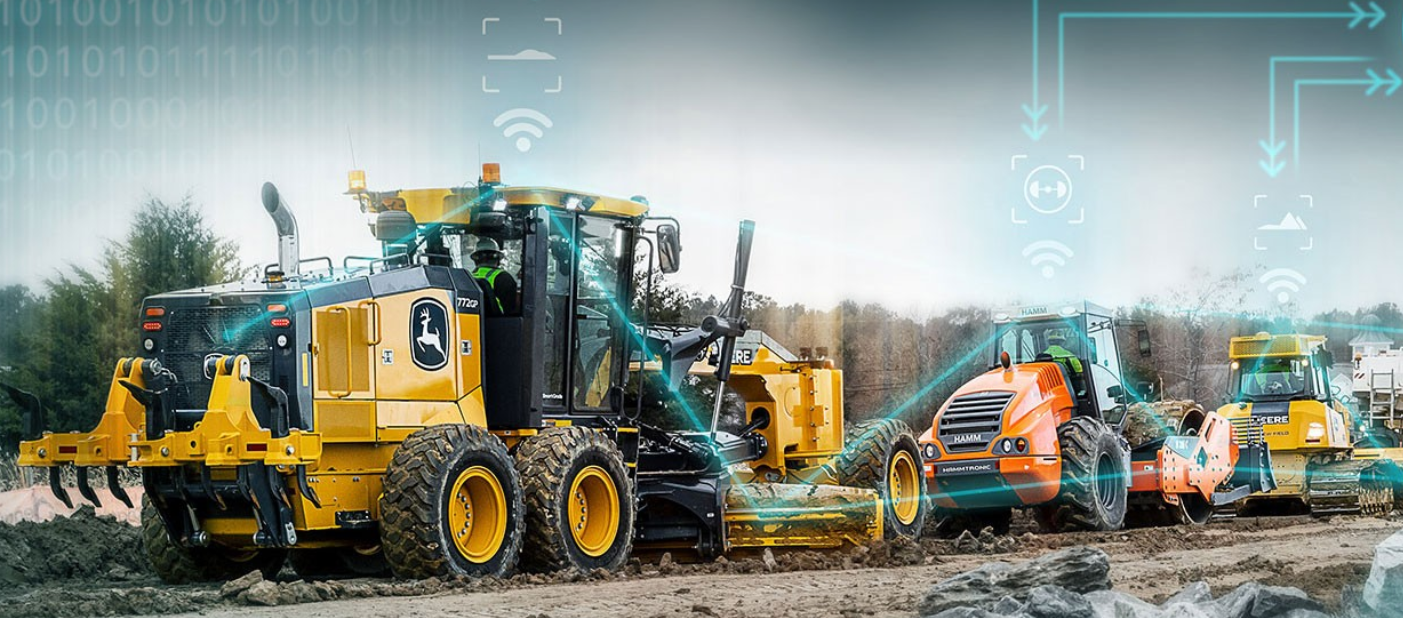 Photo credit: Wirtgen Group John Deere Operations Center™ Construction
