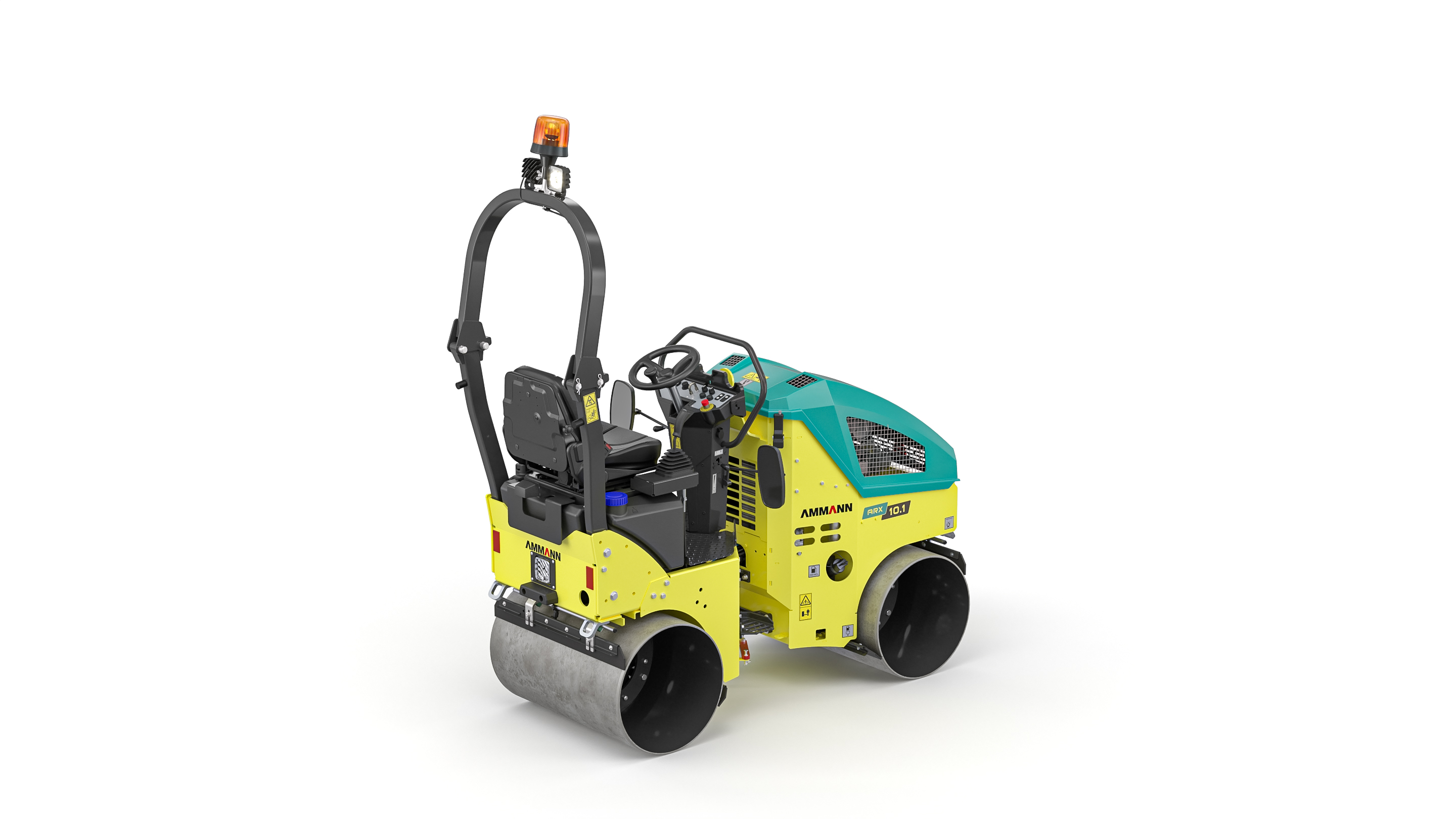 Ammann is offering a compact twin drum roller for rental