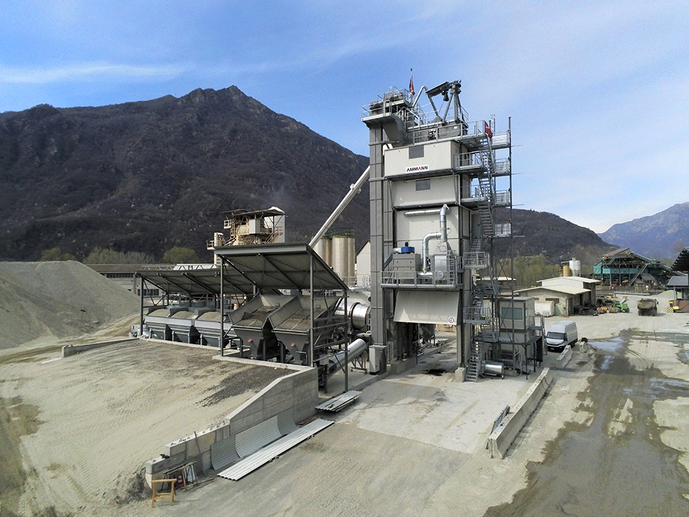 Ammann claims reduced smoke emissions from plants with its BST system Ammann claims reduced smoke emissions from plants with its BST system