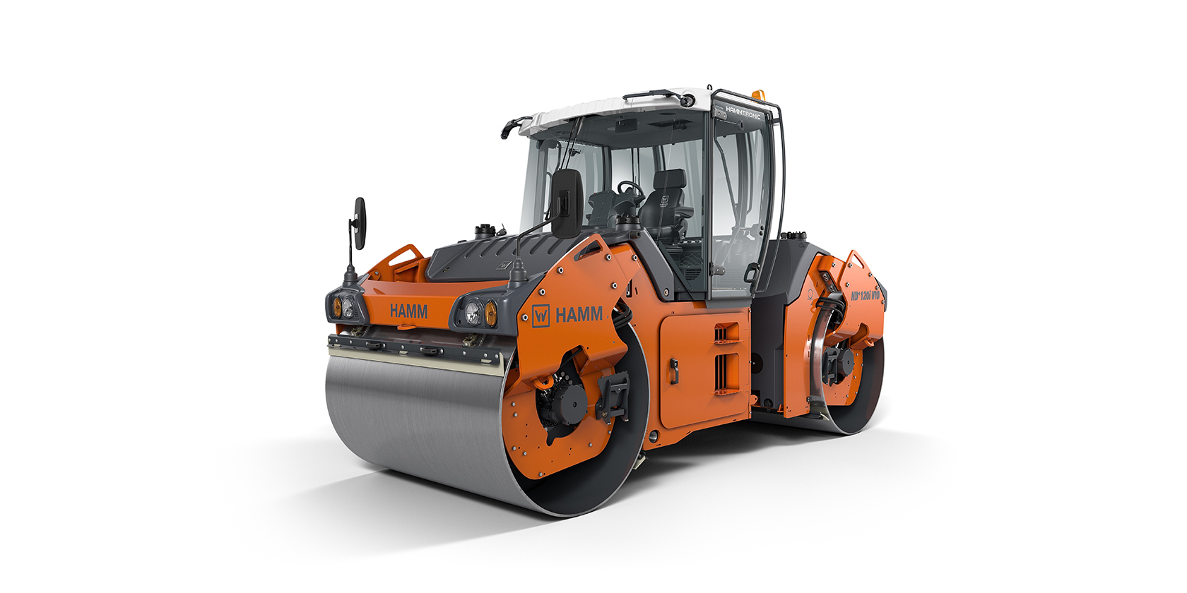 The roller is powered by a 115kW Deutz engine that meets Tier 4 Final/Stage 5 emissions requirements