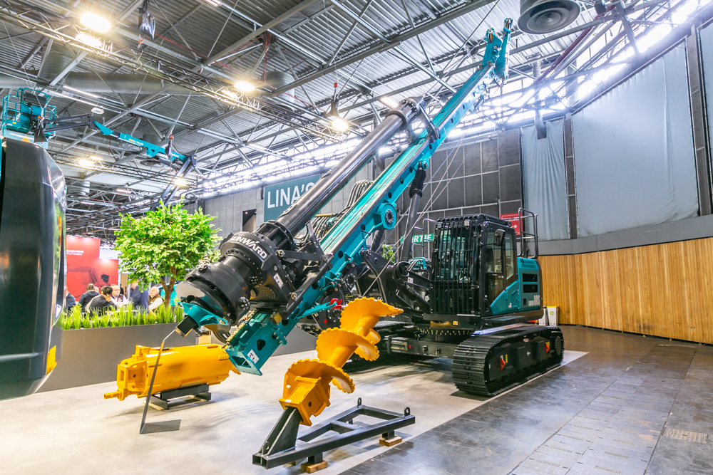 Sunward’s SWDM80SW piling rig is now available for the European market