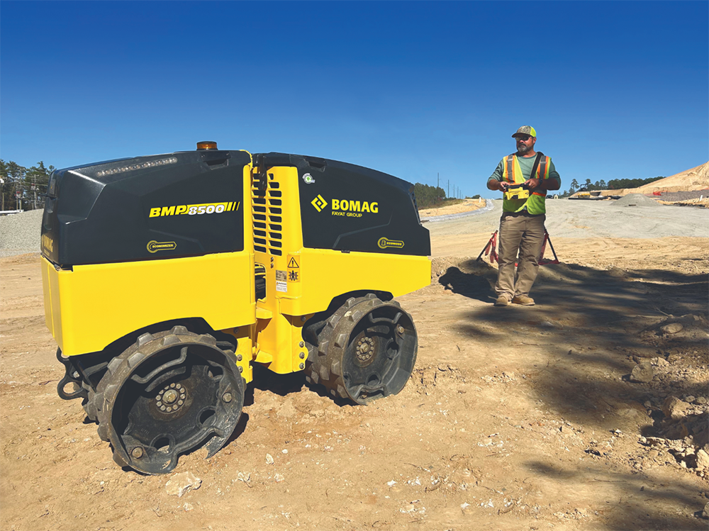 Bomag’s new remote control compactor is designed for performance, reliability and durability Bomag’s new remote control compactor is designed for performance, reliability and durability