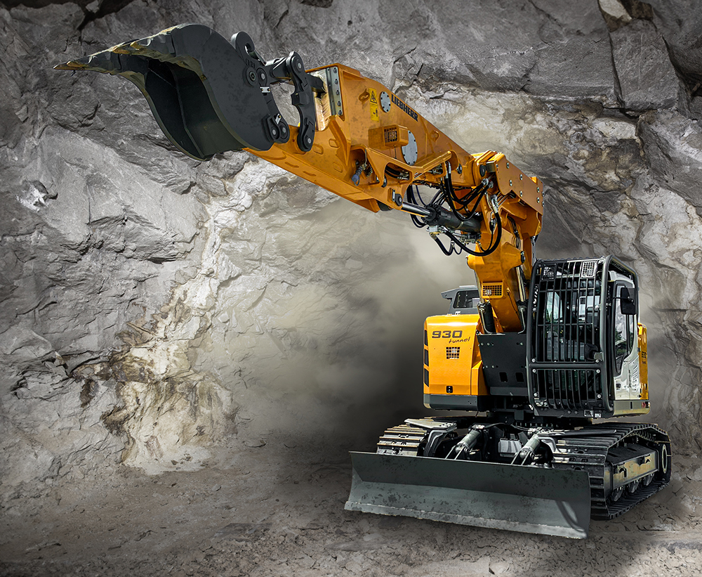 Versatility and durability are key features of Liebherr’s new tunnel excavator Versatility and durability are key features of Liebherr’s new tunnel excavator