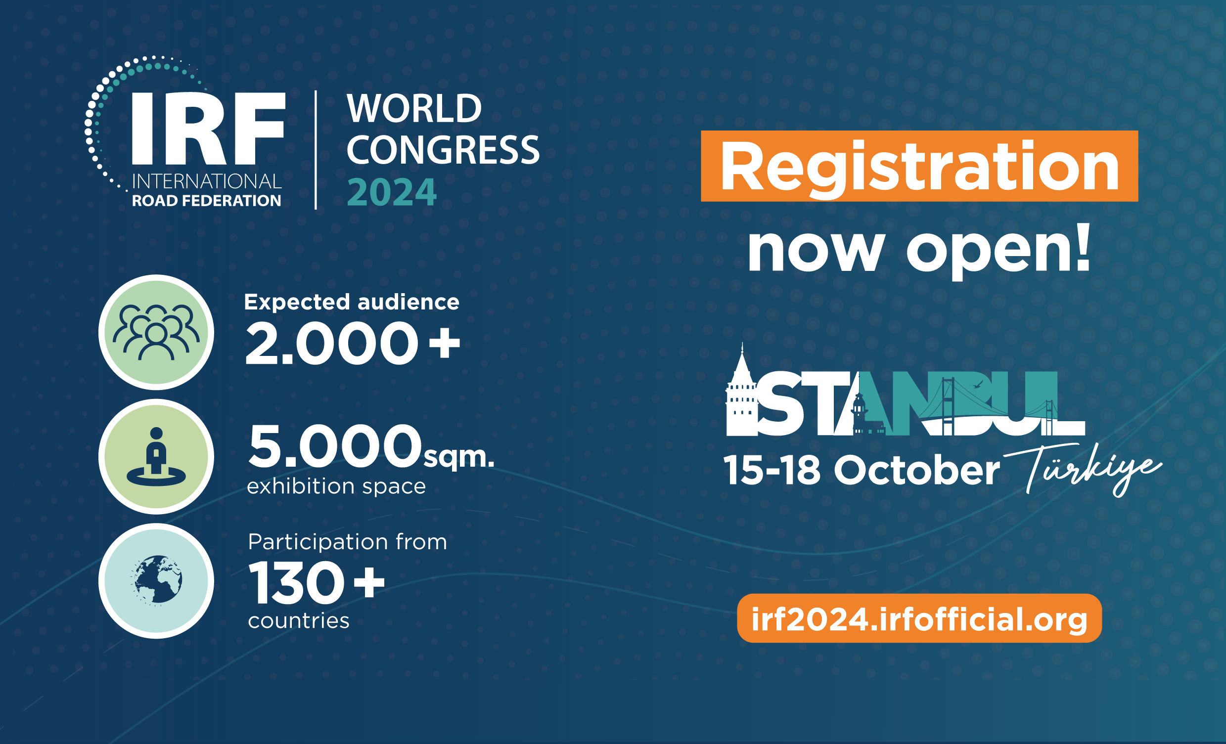 IRF Congress 2024, Istanbul