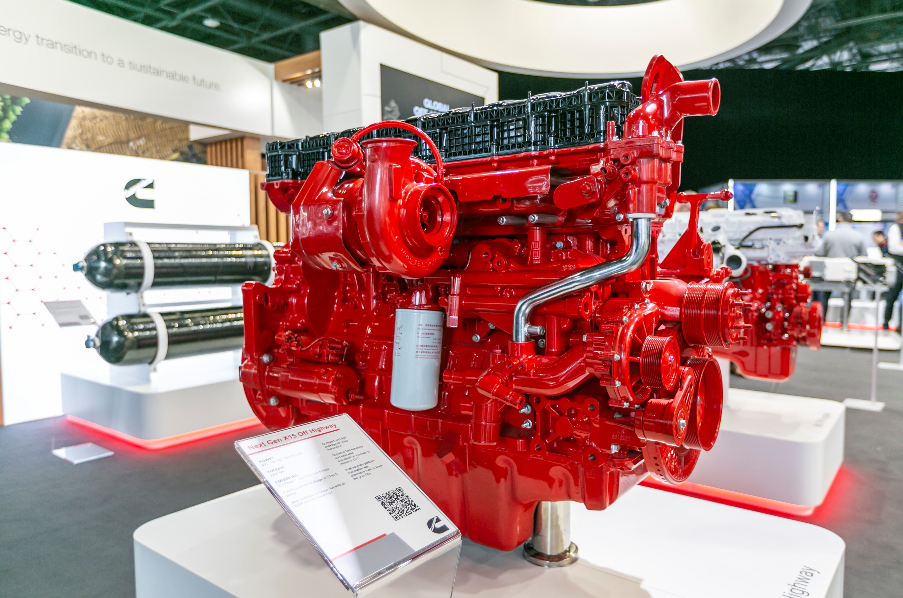 Cummins says that its X15 engine is designed to be fuel-agnostic