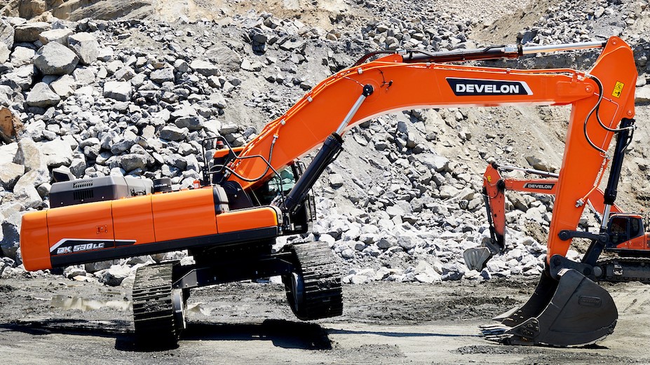 Develon has developed an array of long reach excavators, in addition to its more conventional excavators