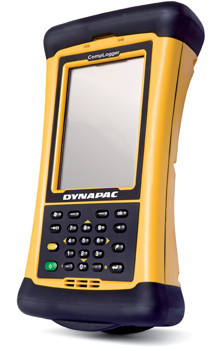 CompLogger, the hand-held soil compaction analyser from Dynapac hand-held soil compaction analyser