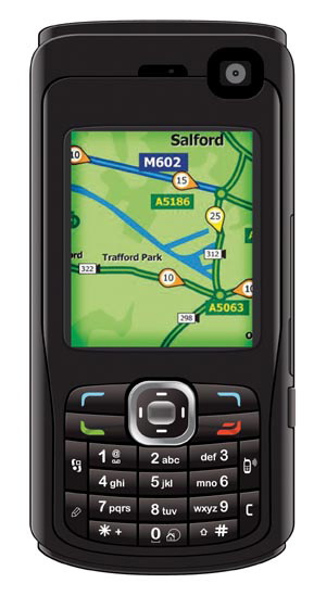 The sophisticated TrafficTV package allows cellphone users access to live traffic information mobile phone with traffic TV