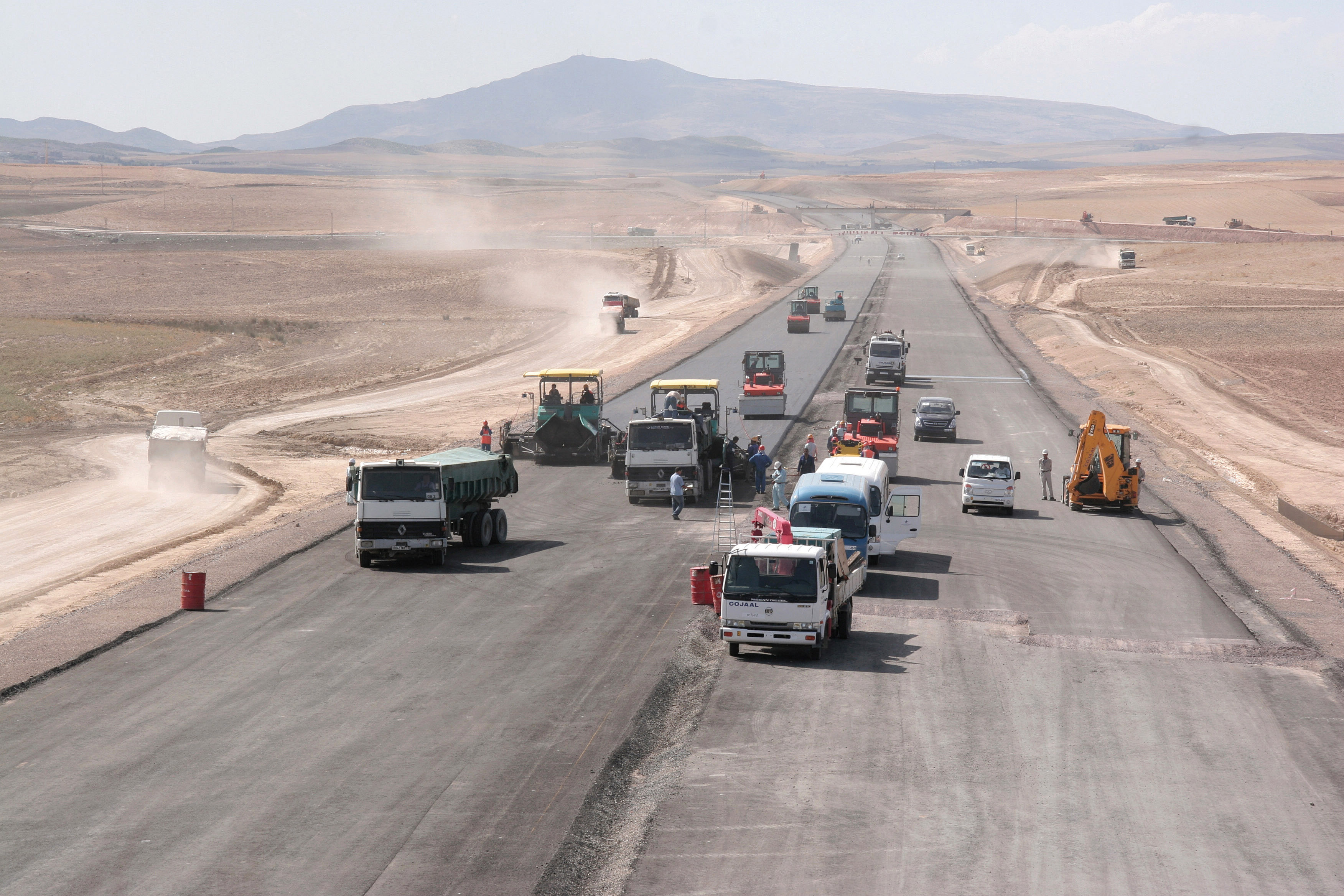 The Autoroute Transmaghrébine project is the biggest ever highway project in Africa and one of the largest underway in the world at the moment Autoroute Transmaghrébine