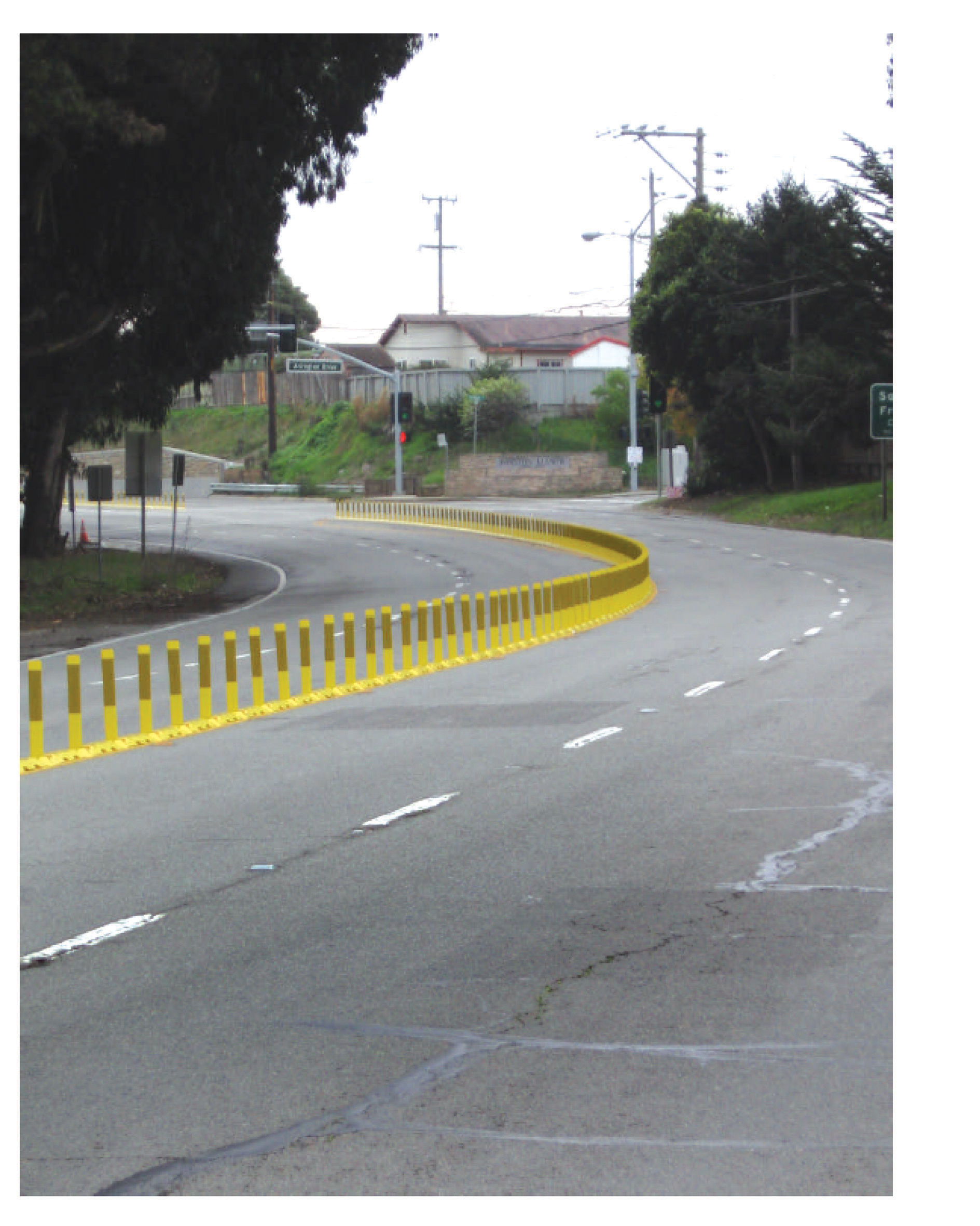 FG 300 Curb System improves safety on the historic El Camino Real road