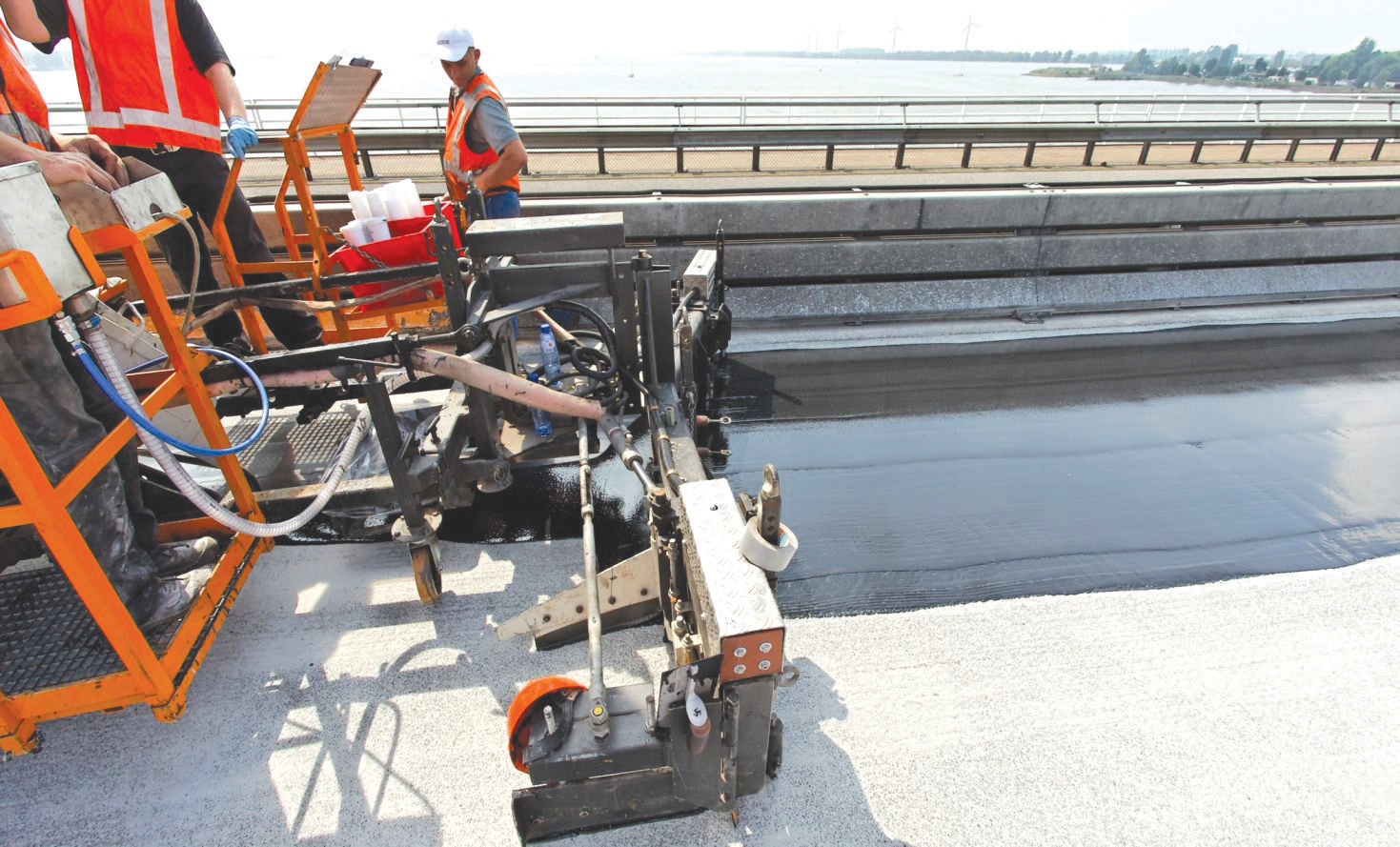 Using the Bolidt technology can provide a durable and safe surfacing solution Bolidt technology for surface