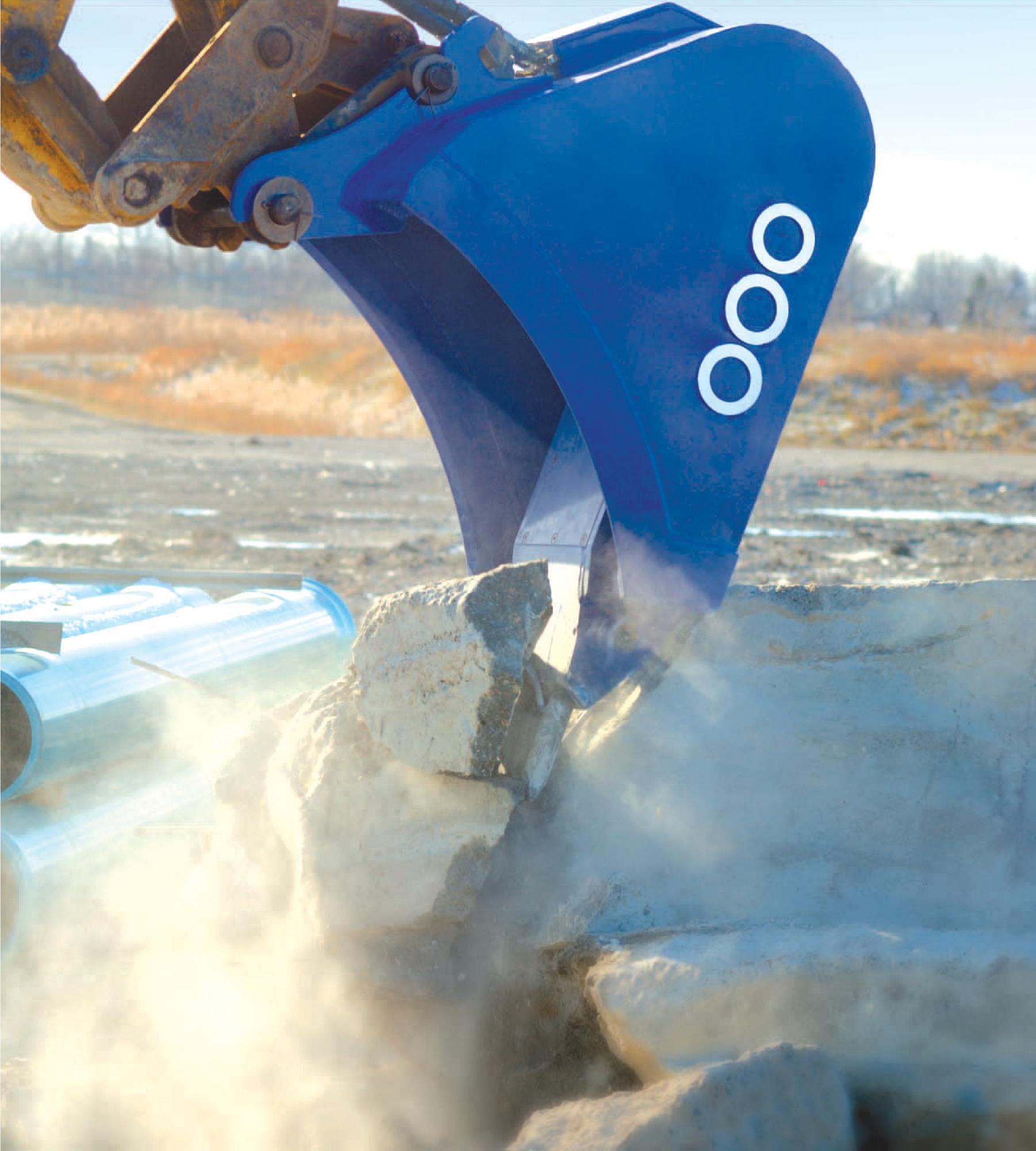 PowerTech's PicBucket can be fitted to an array of excavators and performs a whole set of functions PowerTech's PicBucket
