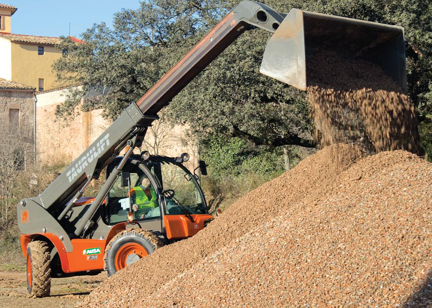 AUSA's new Taurulift T 276H telescopic forklift AUSA's new Taurulift T 276H telescopic forklift