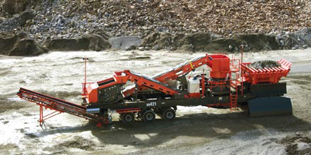 To ensure efficiency, Sandvik's new UH421 crusher is continuously and automatically monitored by the firm's ASRi, intelligent automatic setting regulation system Sandvik's new UH421 crusher