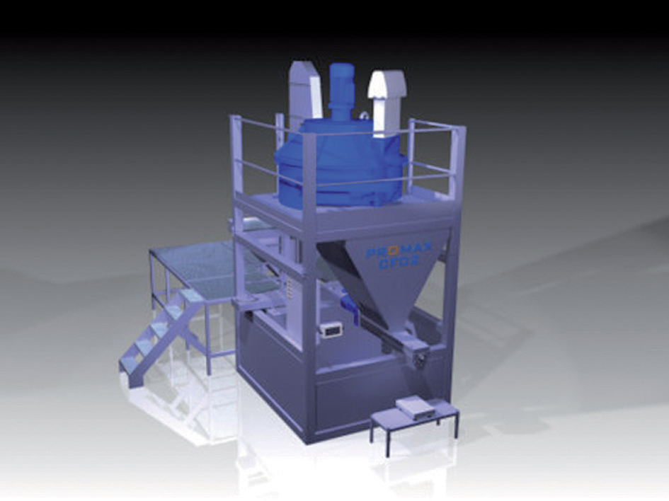 PROMAX Industries' new thermoplastic plant, the PROMAX CF02 thermoplastic production plant