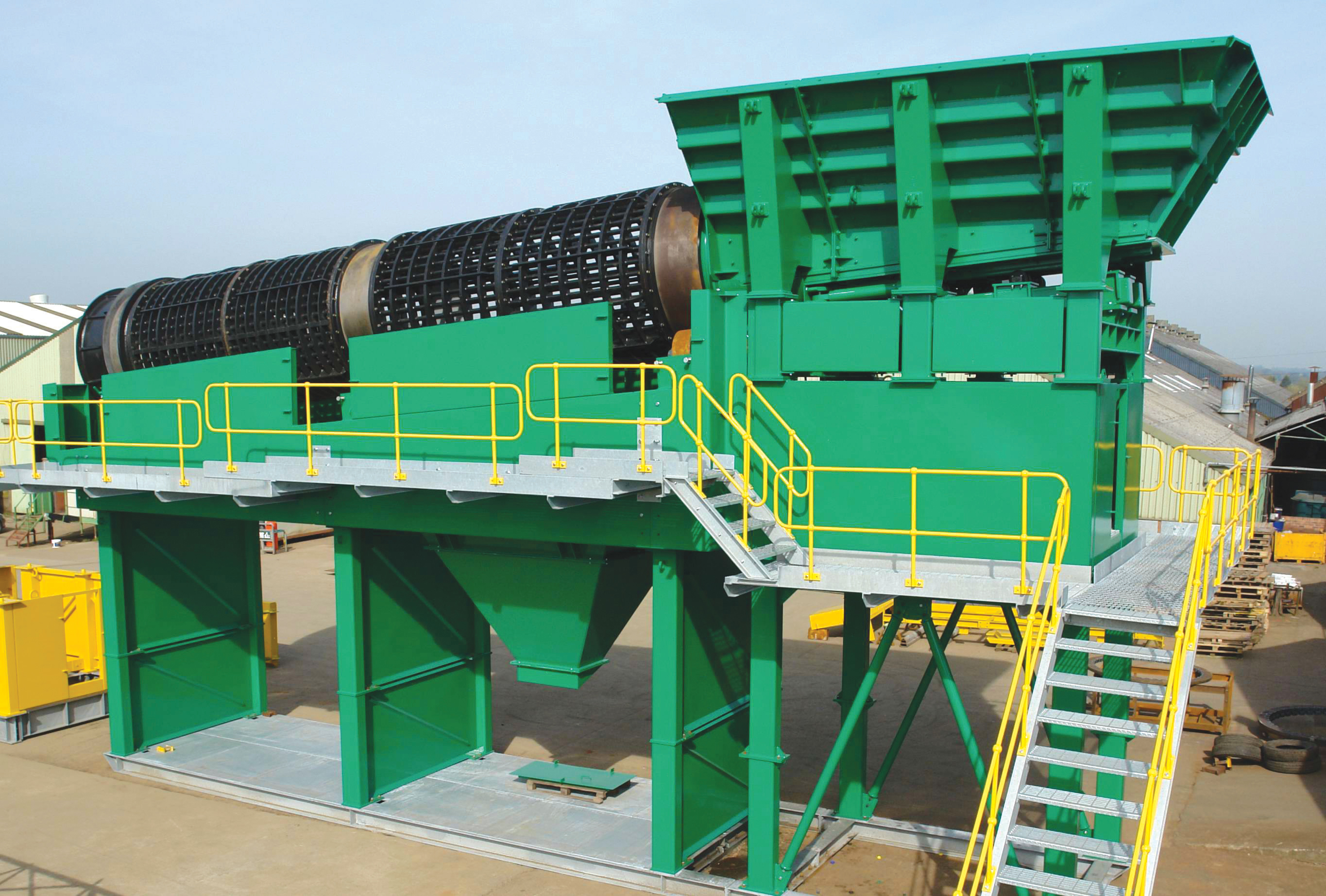 Stelex is supplying two of its Hercules Trommels to customers in South Africa Stelex's Hercules Trommels