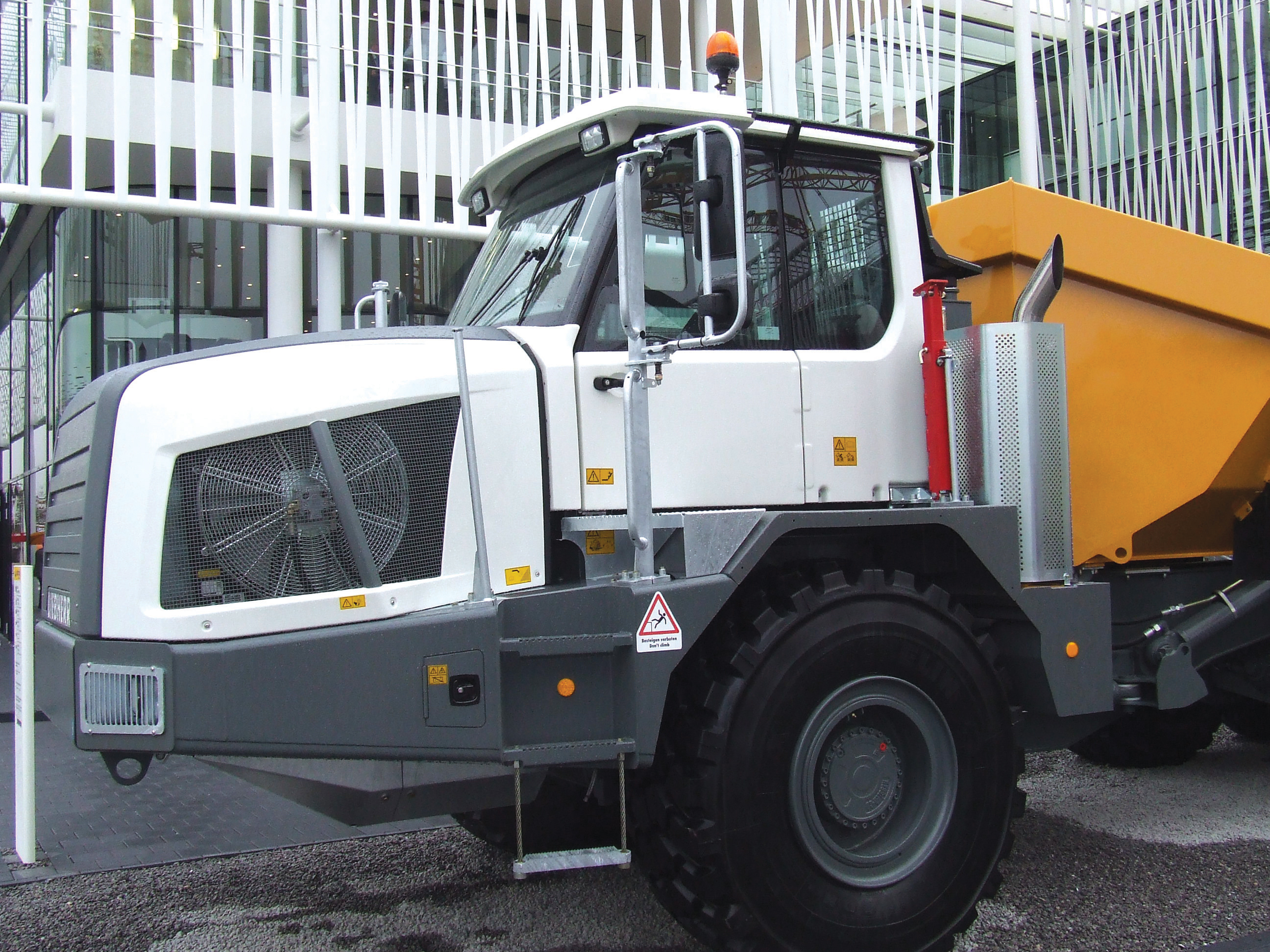 Liebherr is entering the competitive ADT market with its new TA230 Liebherr TA230 mover