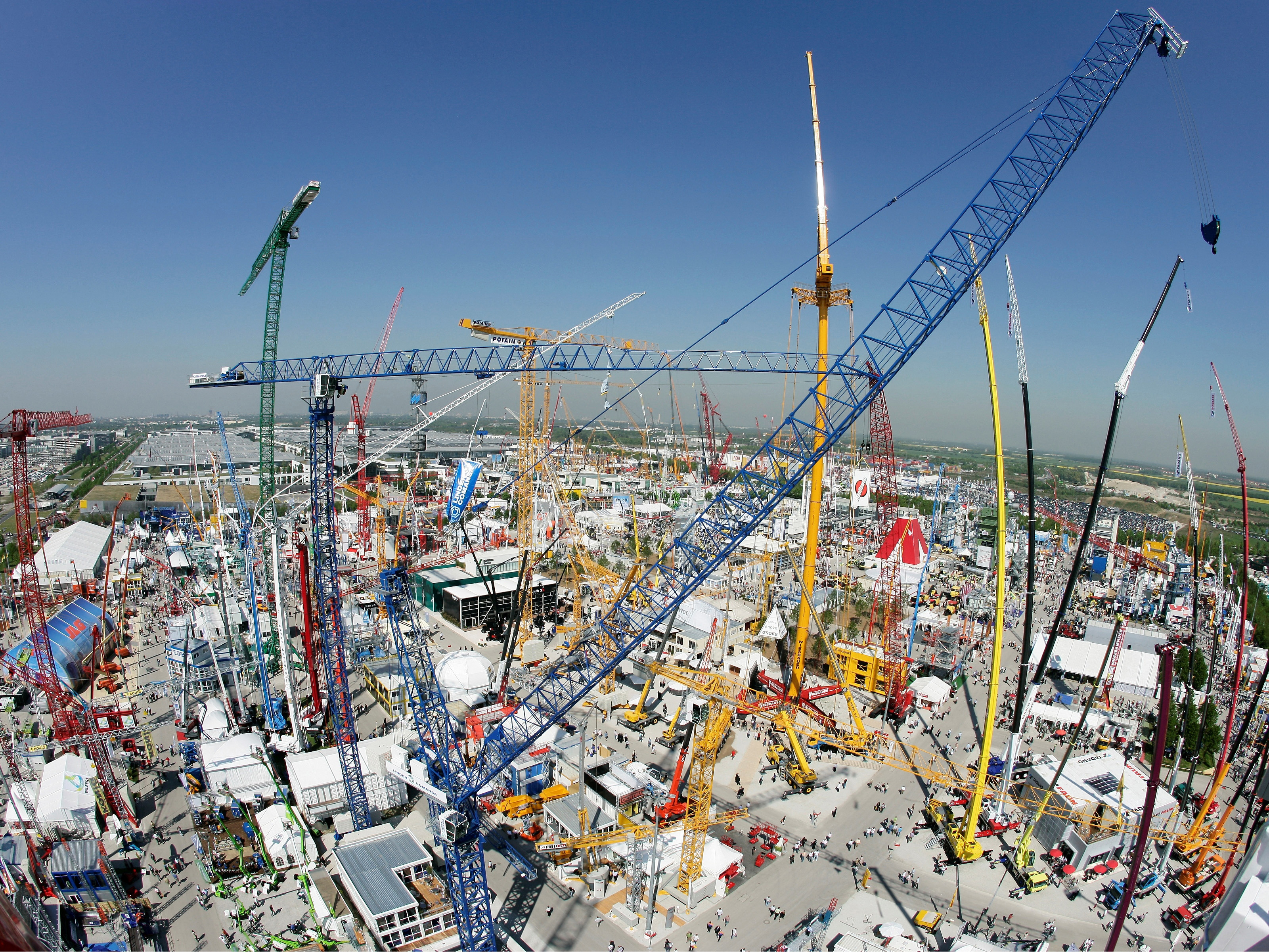 The Bauma exhibition looks set to beat previous records set at the 2007 event Bauma 2007