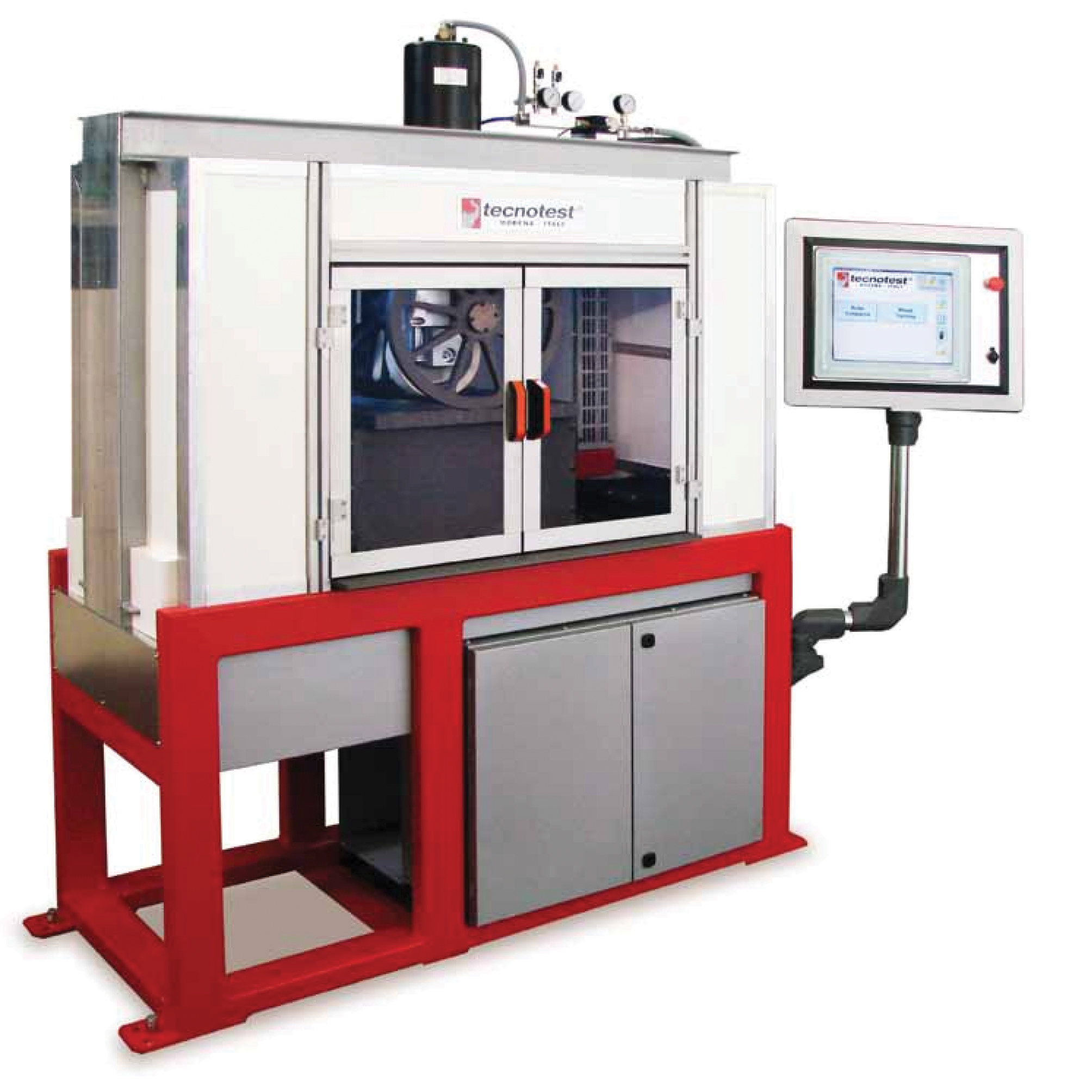 The wheel tracking apparatus from Tecnotest of Italy The wheel tracking apparatus from Tecnotest of Italy