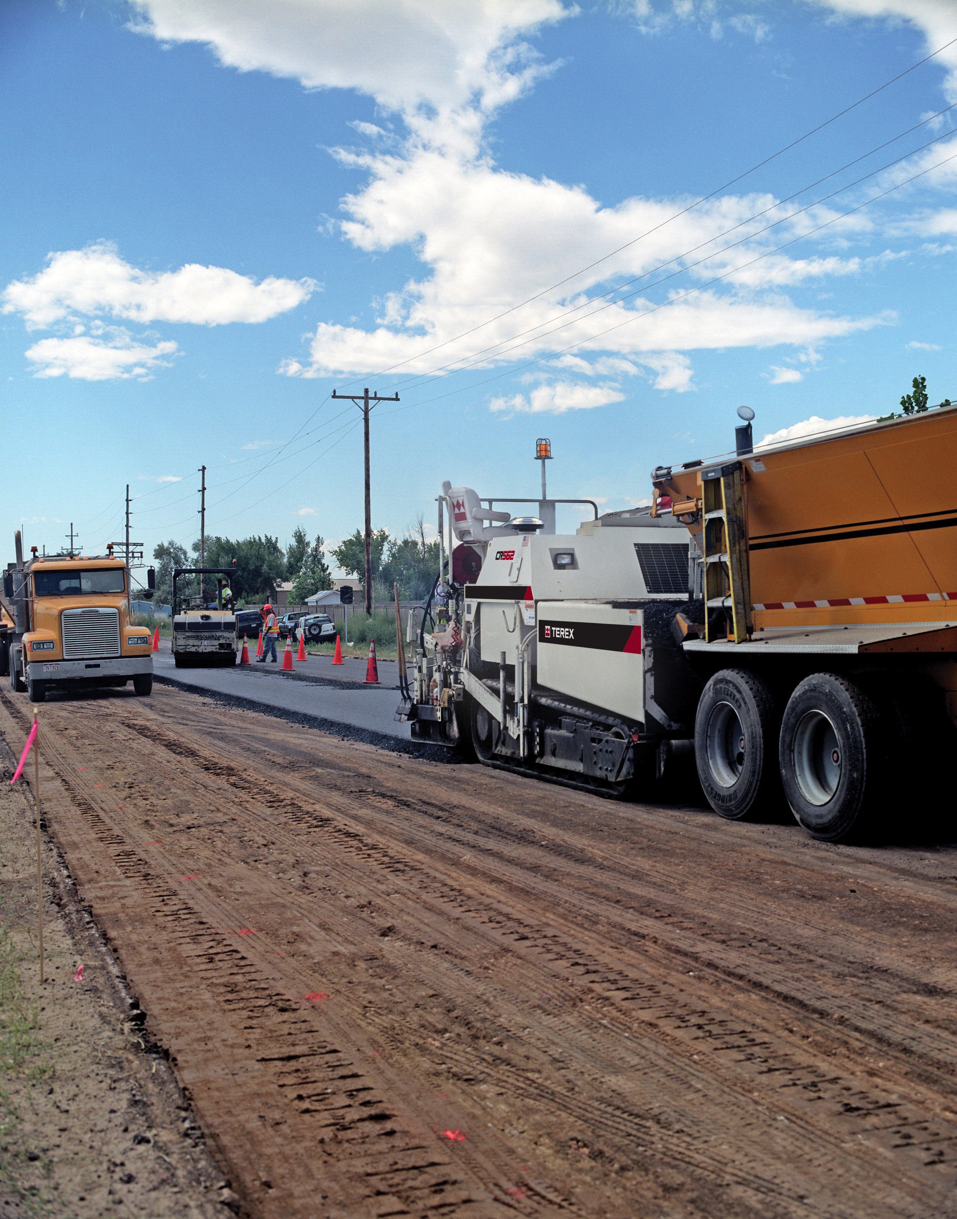 Terex Roadbuilding’s new CR562 paver is said to be one of the most productive machines on the North American market CR562 paver