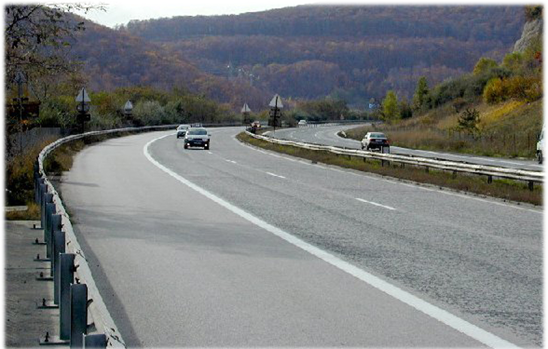 A section of the Hemus Highway A section of the Hemus Highway