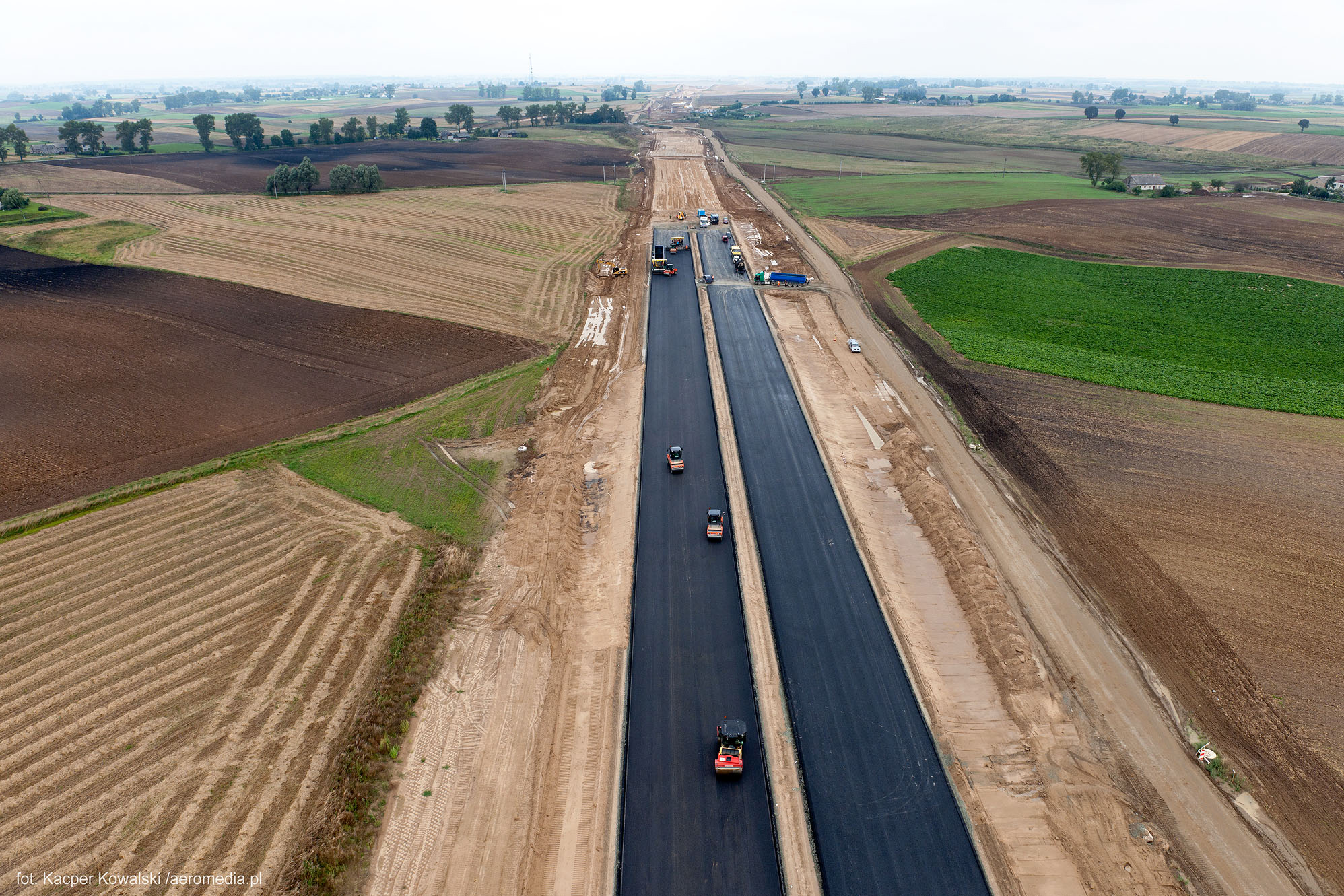 Work on the second phase of Poland's A1 Motorway is well underway and will run from the end of the first section Poland's A1 Motorway