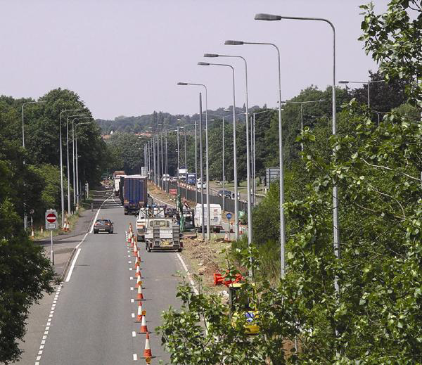 Besides congestion, typical work zones can cause dangerous confusion, putting both drivers and workers at risk Roadworks