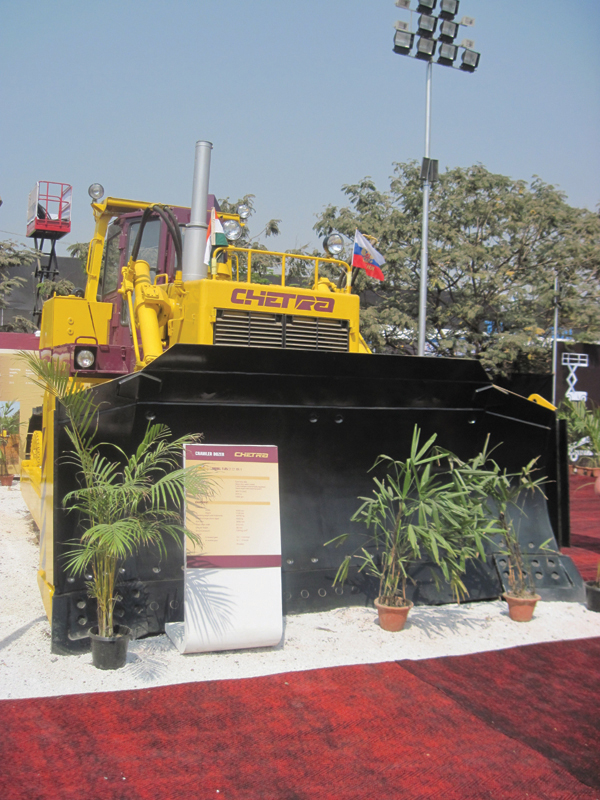 Chetra equipment on show at the recent bC India Chetra equipment