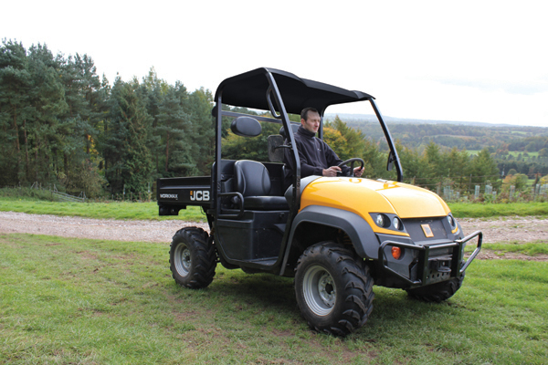 The new high performance utility vehicle from JCB expands the firm's rugged range JCB Workmax 800D