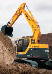 Hyundai latest 9 series excavators will get their first public showing in italy Hyundai latest 9 series