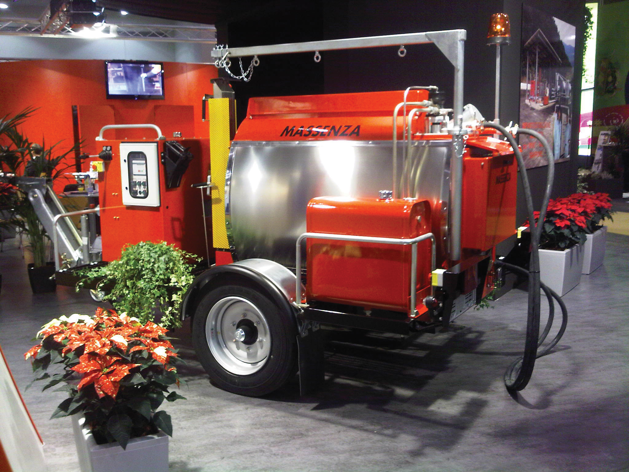 Massenza is now introducing an array of innovative road repair machines Massenza