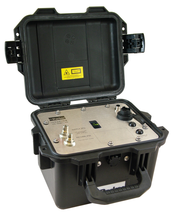 A new tool from Parker Hannifin allows efficient monitoring of hydraulic oils and fuels icountOS