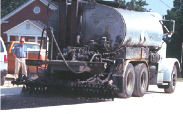 Fig 2: Aphalt Distributor Truck Aphalt Distributor Truck