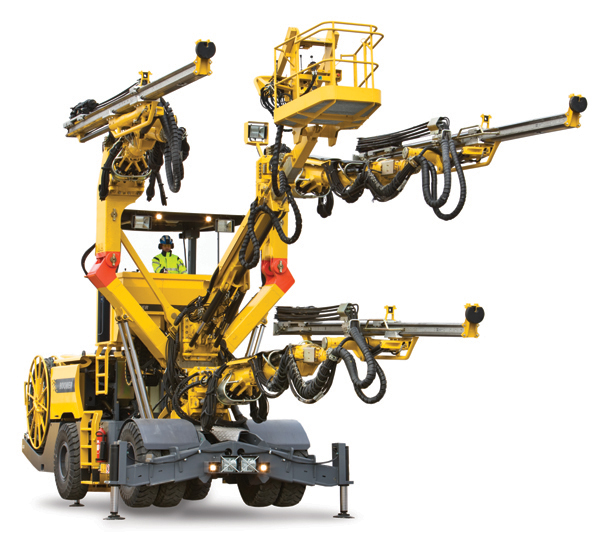 The new Boomer XL3 D has been designed with safety, ergonomics and high productivity in focus. Atlas Copco