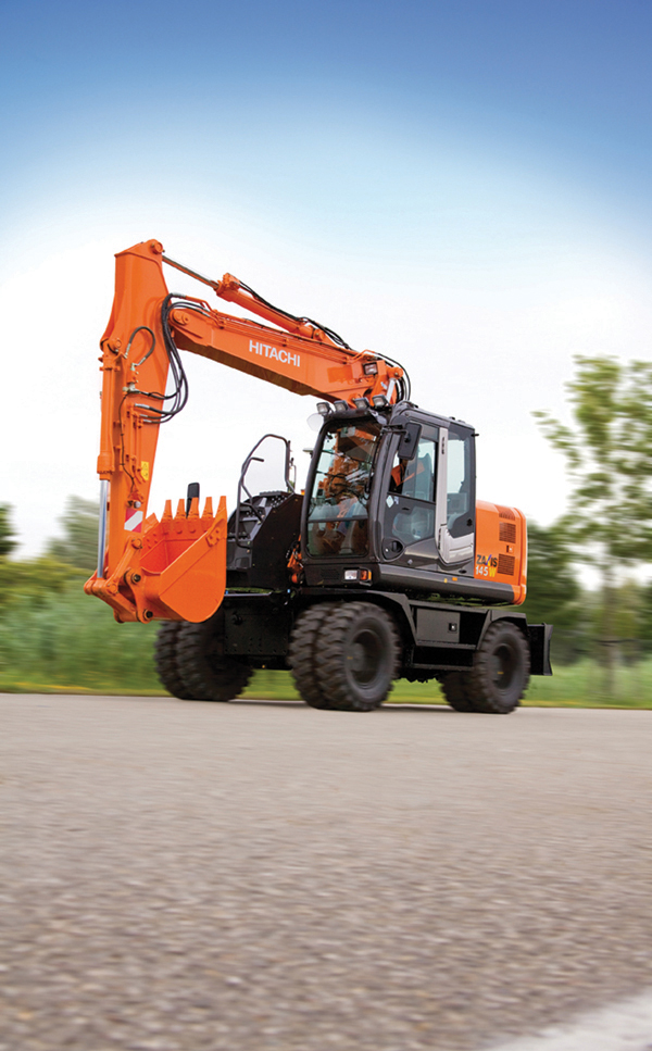 Hitachi says its the new ZX145W-3 delivers better performance, high comfort and safety, and lower running costs New excavator from Hitachi
