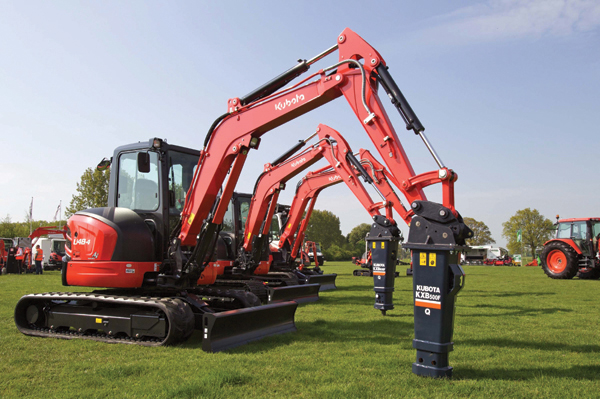 Kubota's Dash 4 mini excavators offer performance gains Kubota