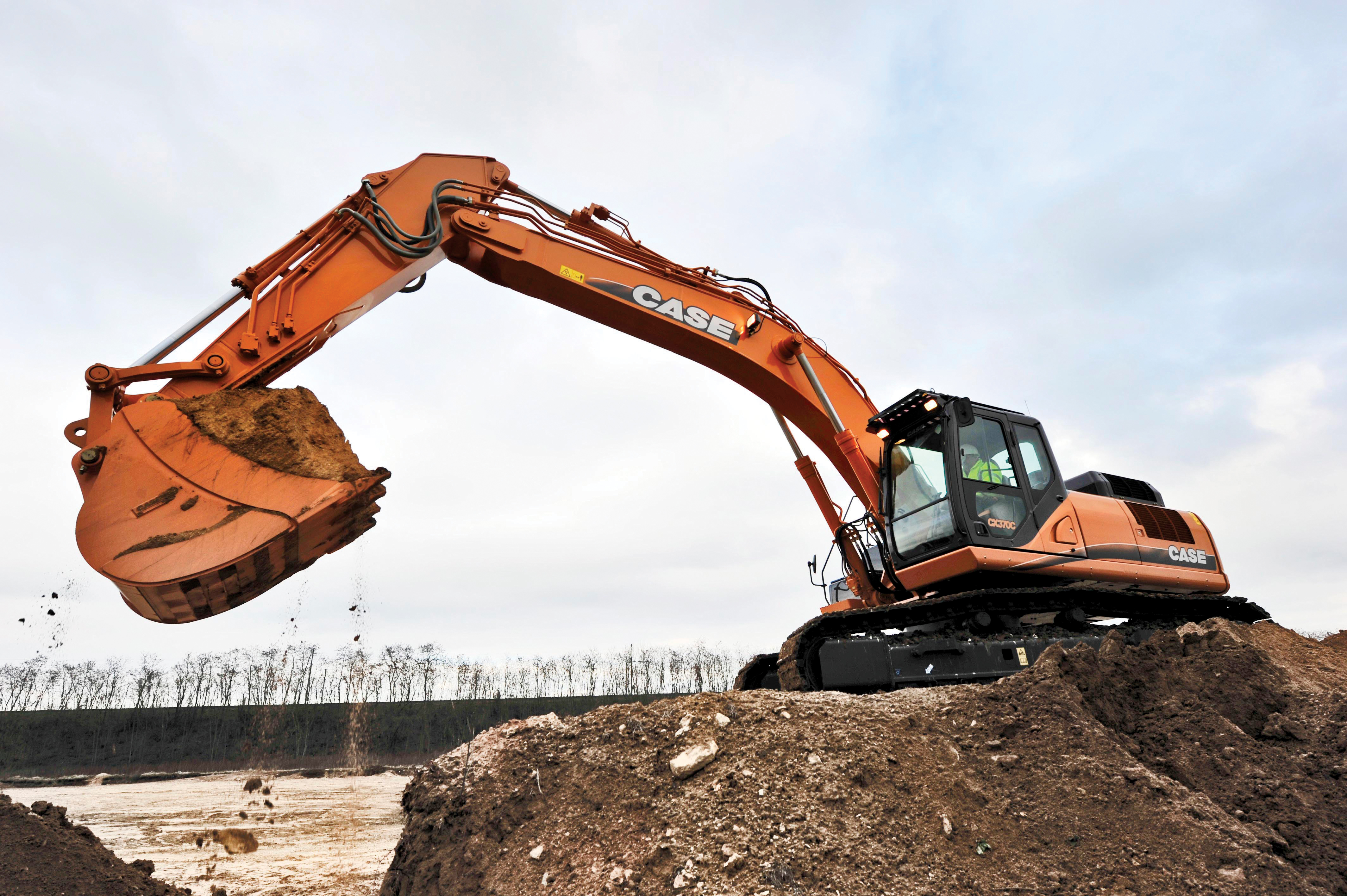 Improved economy and low emissions performance is claimed for the new Case excavators Case excavators