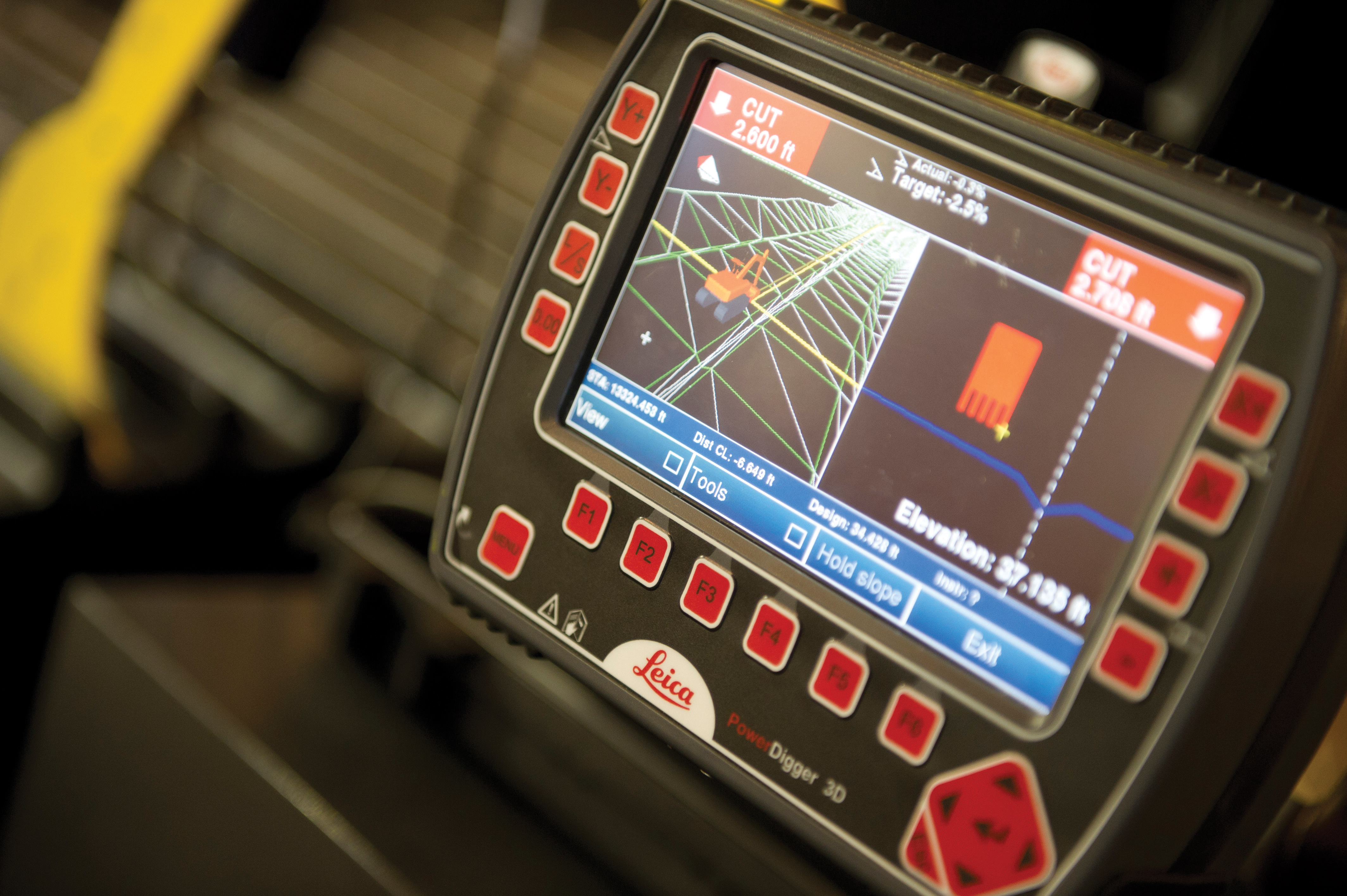 Leica Geosystems has broadened its offering away from the concrete paving sector where it first offered machine control tools and now has a range of packages available to suit different machines Machine Control Tools